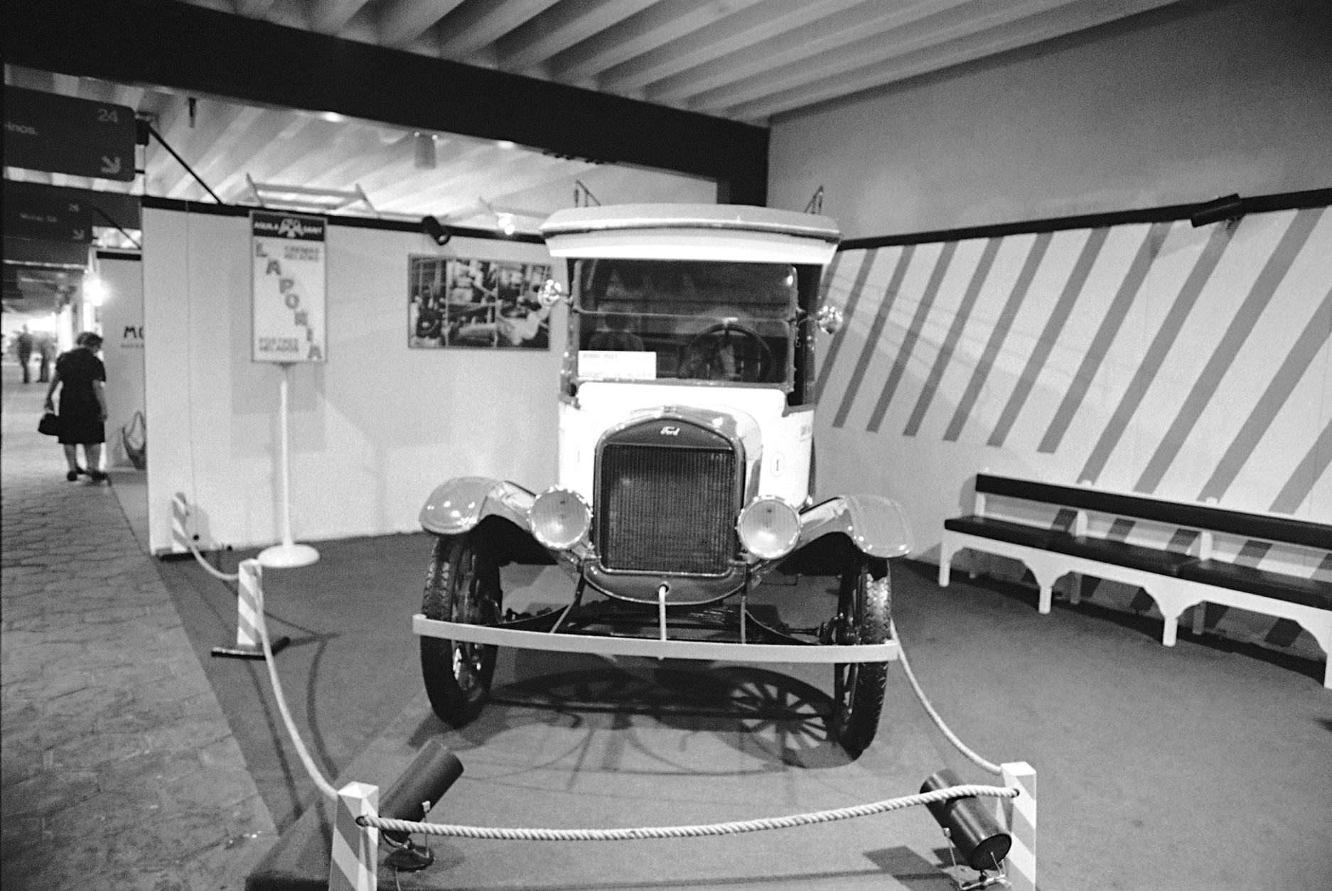 The Ford Model T also know as TIn Lizzie exhibited in 1927. (AP Photo)