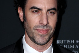 Sacha Baron Cohen arrives at the 2013 BAFTA Los Angeles Britannia Awards at the Beverly Hilton Hotel on Saturday, Nov. 9, 2013 in Beverly Hills, Calif. (Photo by Matt Sayles/Invision/AP)