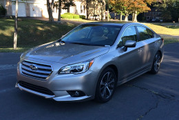 The $33,000 Subaru Legacy 3.6R Limited is a go-anywhere AWD sedan that’s ready to tackle the daily commute or the long haul with the family. (WTOP/Mike Parris)