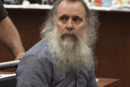 Charles Severance is escorted out of the courtroom during a short recess in his murder trial at the Fairfax County Circuit Court in Fairfax, Virginia, on Wednesday, October 28, 2015. (Photo by Nikki Kahn/The Washington Post)