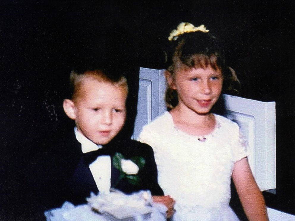 Adrian and Brooke Franklin walked in a wedding party together when they were just five years old. (Adrian and Brooke Franklin/ABC News)