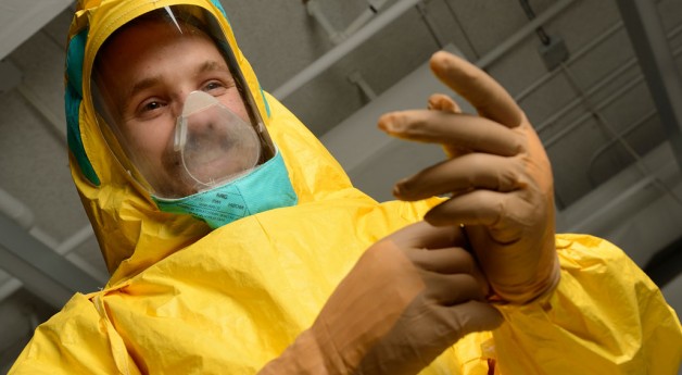 Maryland researchers help build a better Ebola suit