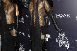 Fashion designer Marc Bouwer attends Heidi Klum's annual Halloween party at 1Oak on Friday, Oct. 31, 2008 in New York. (AP Photo/Evan Agostini)