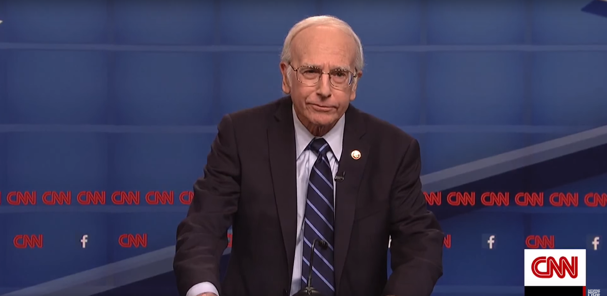 Larry David praised for SNL Bernie Sanders impression