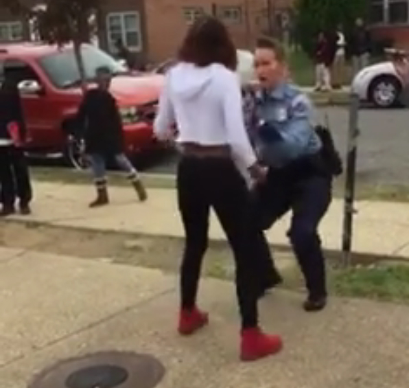 D.C. police officer has dance-off with high school student