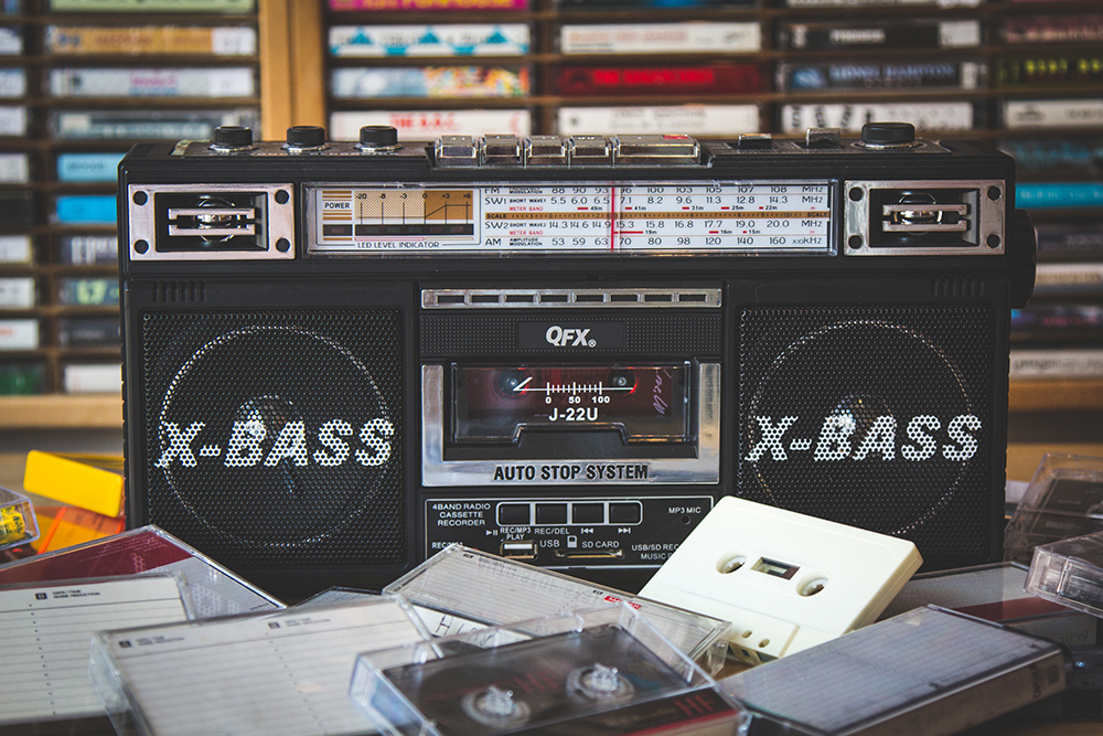 Back to the ’80s, cassettes revel in retro popularity