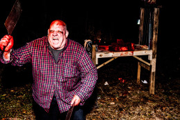 The Clifton Haunted Trail has been a town tradition since 2001, and over the years it’s grown from a small path lit by flashlights, to a production that involves 15 generators, more than 200 volunteers, 24 skits and months of advanced planning and preparation.  (Courtesy Witschey Photography) 