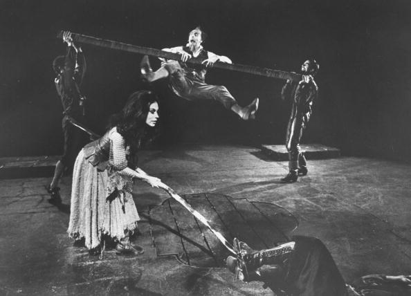 A scene from an off-broadway production of Man of La Mancha.  (Photo by Henry Groskinsky/The LIFE Picture Collection/Getty Images)