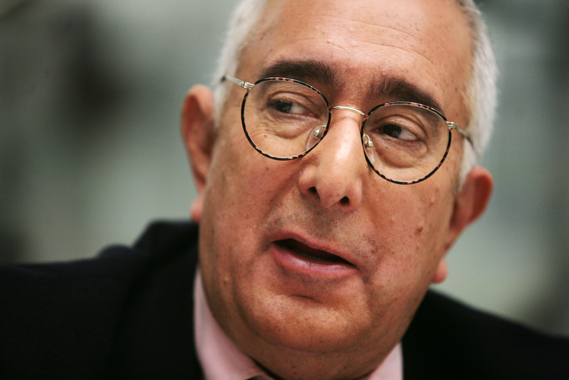 FILE  -In this Nov. 12, 2007 file photo, Ben Stein is interviewed in New York. Monotone TV personality Ben Stein has been stripped of his Sunday New York Times business column because of his work as a pitchman for a credit monitoring company.  (AP Photo/Bebeto Matthews, file)