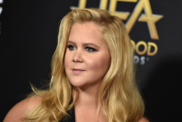 Amy Schumer arrives at the Hollywood Film Awards at the Beverly Hilton Hotel on Sunday, Nov. 1, 2015, in Beverly Hills, Calif. (Photo by Jordan Strauss/Invision/AP)