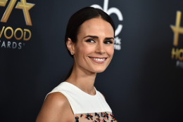 Jordana Brewster arrives at the Hollywood Film Awards at the Beverly Hilton Hotel on Sunday, Nov. 1, 2015, in Beverly Hills, Calif. (Photo by Jordan Strauss/Invision/AP)