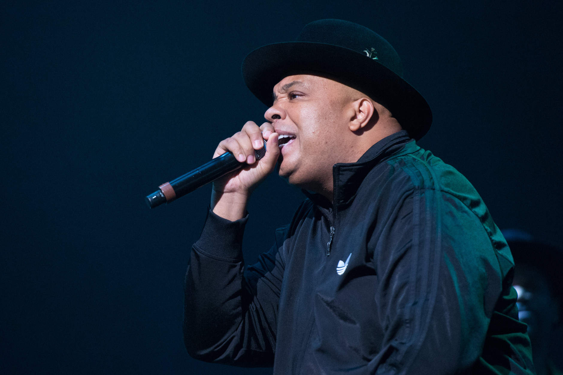 Joseph Simmons, also known as Rev Run, performs at Christmas in Brooklyn at the Barclays Center on Friday, Dec. 19, 2014, in Brooklyn, New York. (Photo by Scott Roth/Invision/AP)