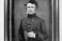 A portrait-daguerreotype of Franklin Pierce, circa 1846-1848, as a volunteer in the Mexican War.  Pierce was elected 14th president of the United States (1853-1857).  (AP Photo/Library of Congress)