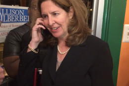 Allison Silberberg is expected to become the next Alexandria, Virginia mayor. (WTOP/Dick Uliano)