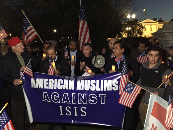 Muslim vigil emphasizes ‘ISIS is not Islam’, condemns recent attacks