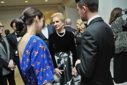 Honoree fashion designer Carolina Herrera is seen here at the National Portrait Gallery on Nov.  15, 2015.  (Courtesy Shannon Finney, www.shannonfinneyphotography.com)