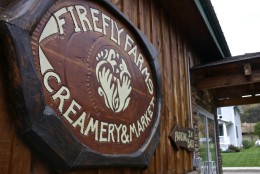 Outside the Firefly Farms Creamery and Market in Accident, Maryland. (WTOP/Kate Ryan)