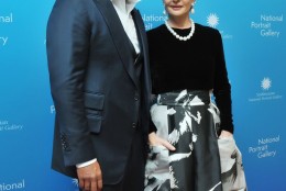 Actor Lee Daniels is pictured at the National Portrait Gallery with honoree Carolina Herrera on Nov. 15, 2015. (Courtesy Shannon Finney, www.shannonfinneyphotography.com)