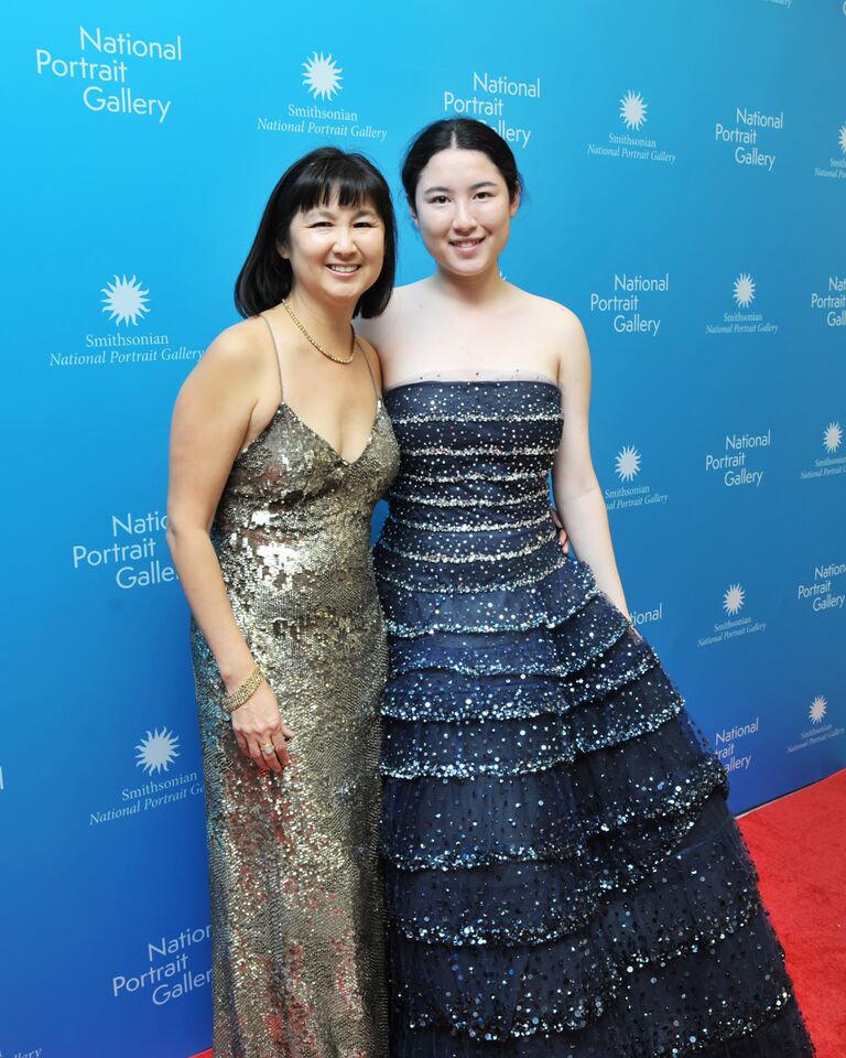 Honoree Maya Lin is pictured with her daughter, India Wolf. (Courtesy Shannon Finney, www.shannonfinneyphotography.com)