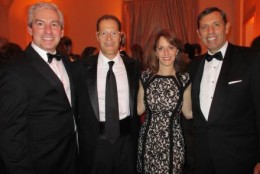Cantor Fitgerald's Andrew Weiss is with the CohnReznick crew: head of its real estate practice (and also JA Board member) David Kessler, Rachel Platt and Jerry Distefano.