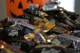 Peapod examined its sales information to determine which Halloween candies are most popular in the D.C. area. (AP Photo/Dan Goodman)