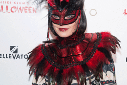 Malin Akerman attends Heidi Klum's 16th Annual Halloween Party at Lavo on Saturday, Oct. 31, 2015, in New York. (Photo by Charles Sykes/Invision/AP