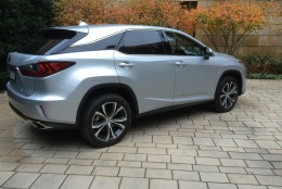  If you’re looking for a luxury crossover, the new RX should be on your list to see and drive. (WTOP/Mike Parris)