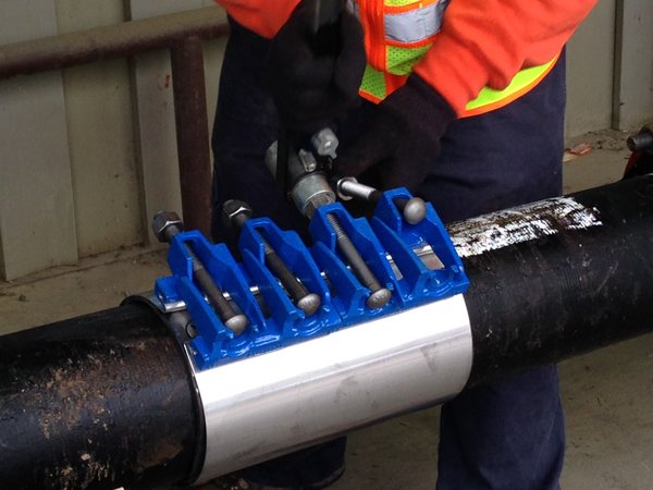 More than a third of WSSC water mains are 50 years old. (WTOP/Jamie Forzato)