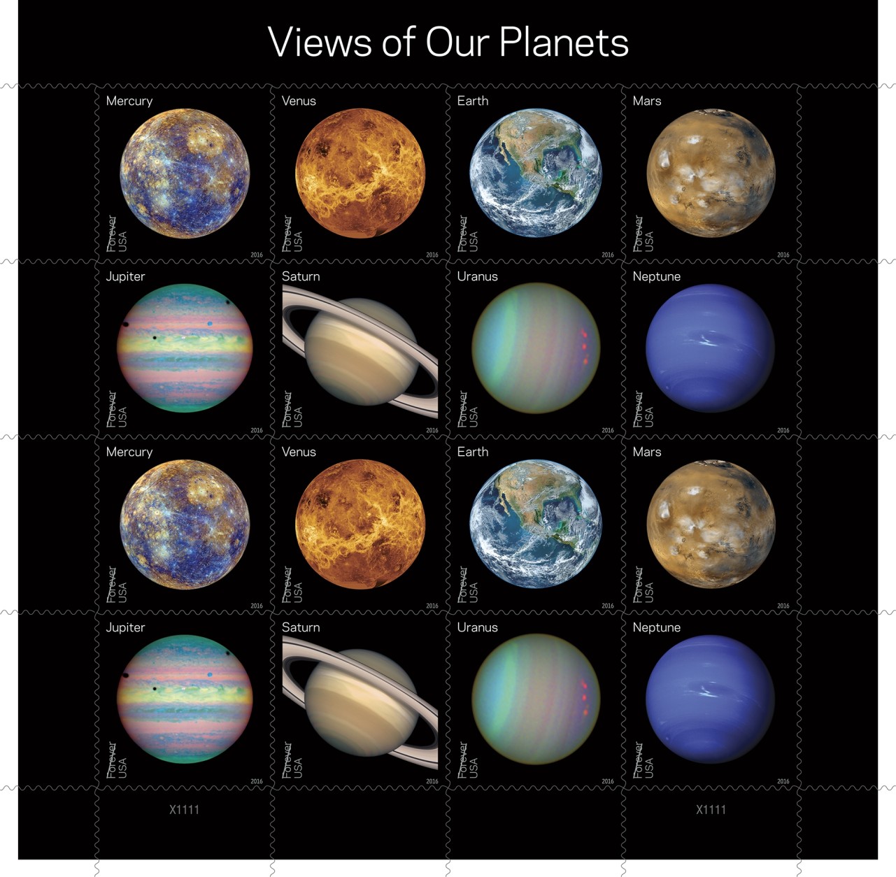 Views of Our Planets (&copy; 2016 USPS)
