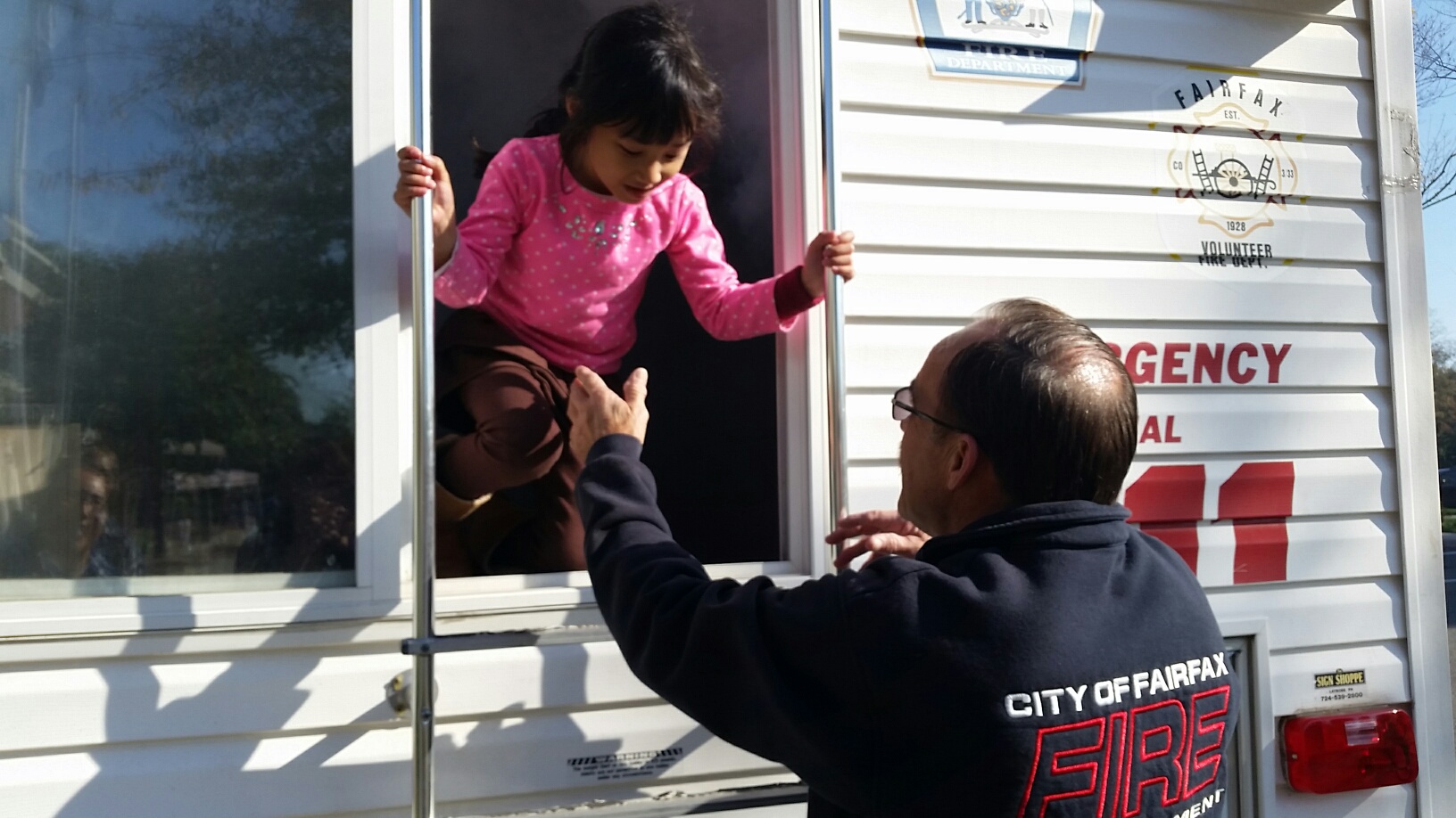 The Life Safety Trailer brings fire simulations, safety tips to Fairfax families