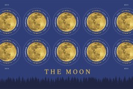 The Moon (&copy; 2016 USPS)
