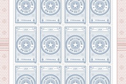 World Stamp Show commemorative sheets -- to be dedicated between May 29 and June 4 (&copy; 2016 USPS)