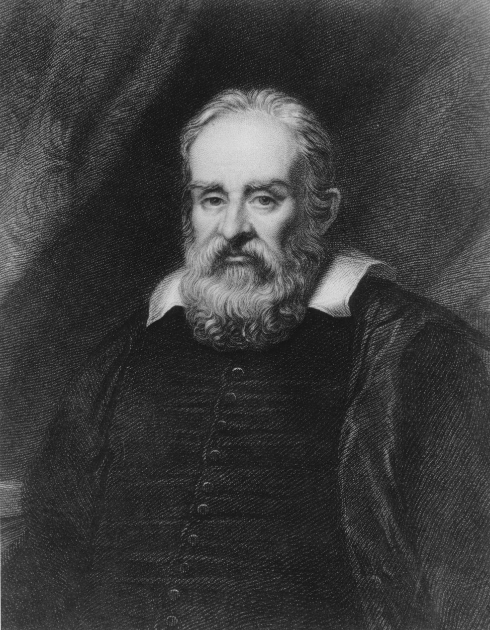 **FILE**This undated file image shows an etching of astronomer Galileo Galilei. Galileo is going from heretic to hero. The Vatican is rehabilitating its most famous victim of the Inquisition, just in time for the 400th anniversary of Galileo's telescope and the U.N.-designated International Year of Astronomy next year.  (AP Photo, File)