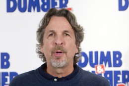 Director  Peter Farrelly poses  for photographers for the Dumb and Dumber to Photo Call  in Paris, France. Tuesday, Nov. 20, 2014. (AP Photo/Jacques Brinon)