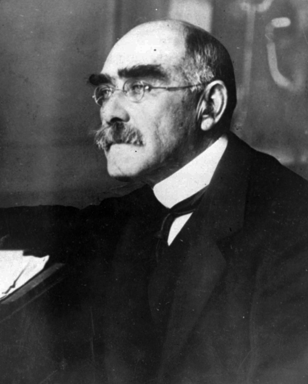 This is an undated photo of British poet Rudyard Kipling.   (AP Photo)