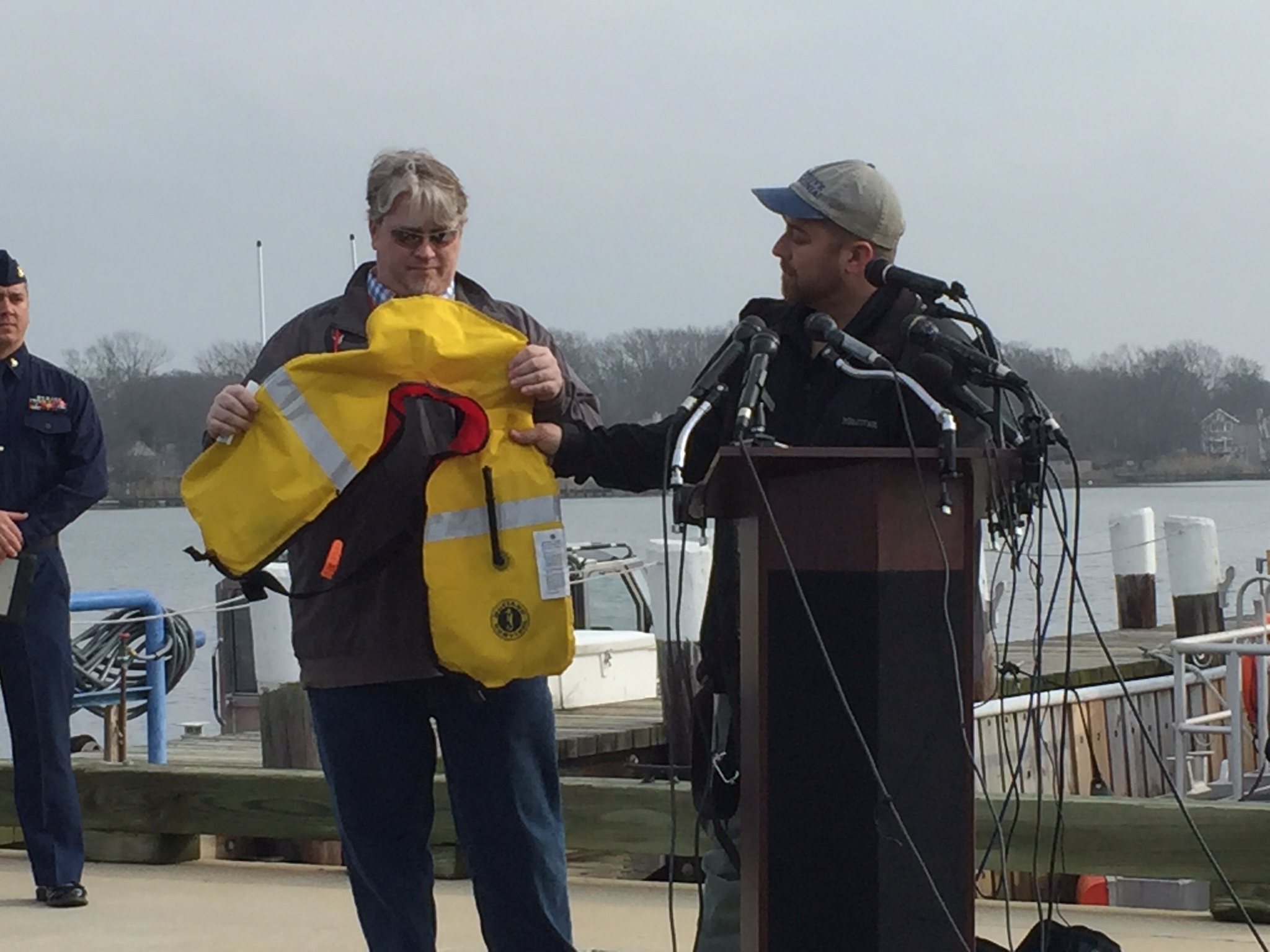 Preparation saved fishermen who capsized on Potomac River