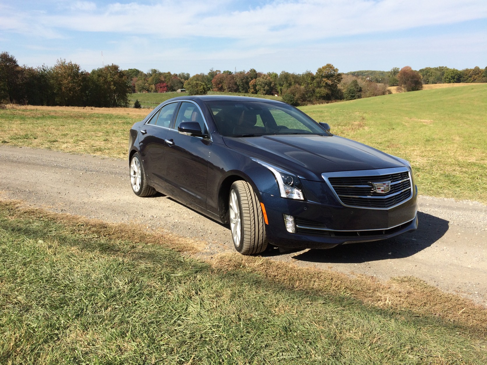 The 2016 Cadillac ATS sedan finally has the engine it should have to make this a real competitor in the small luxury sedan market. (WTOP/Mike Parris) 