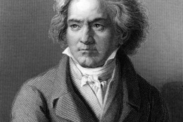 circa 1805:  German composer and pianist Ludwig van Beethoven (1770 - 1827). Original Artwork: Engraving after painting by Kloeber  (Photo by Hulton Archive/Getty Images)