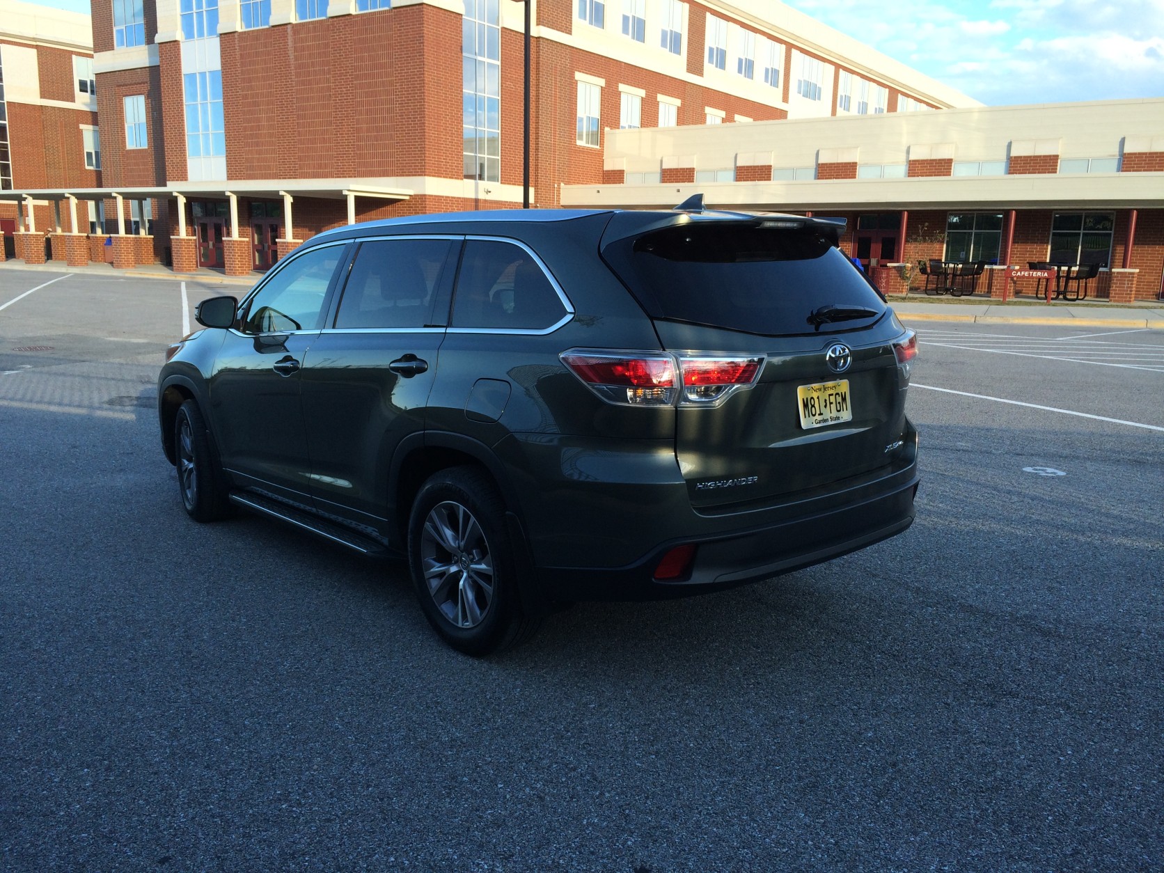 Last year, Toyota redesigned the popular Highlander and added a bit more curb appeal. (WTOP/Mike Parris)