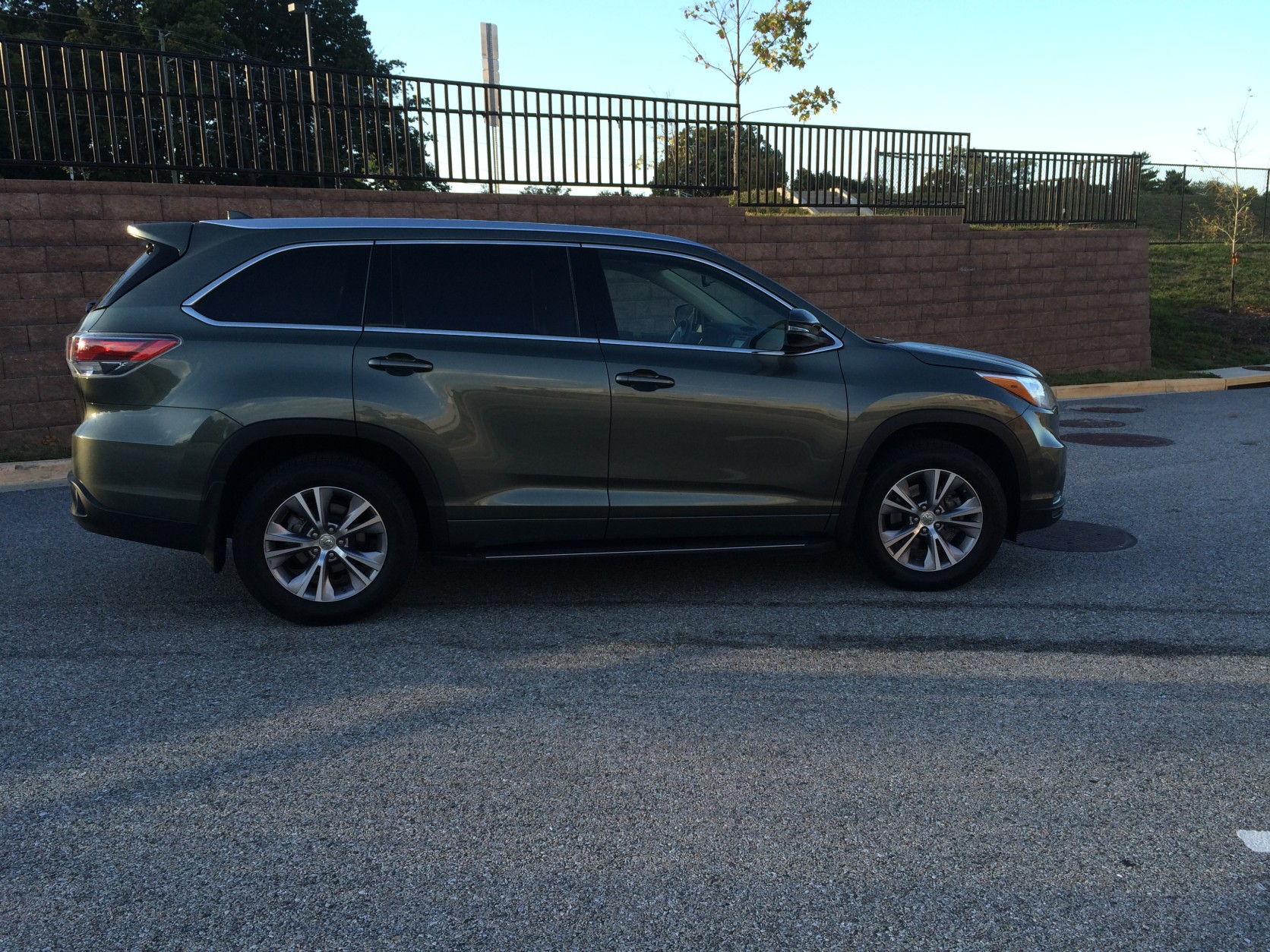 There is also a hybrid version of the Toyota Highlander if you want better fuel economy. (WTOP/Mike Parris)
