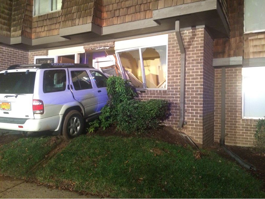Md. family displaced after SUV crashes into home