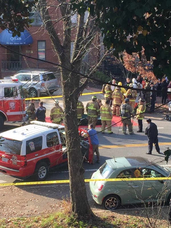A suspicious white powder substance was delivered to the Council on American-Islamic Relations office located at 453 New Jersey Ave. in Southeast. (Courtesy Cartney R. McCracken)