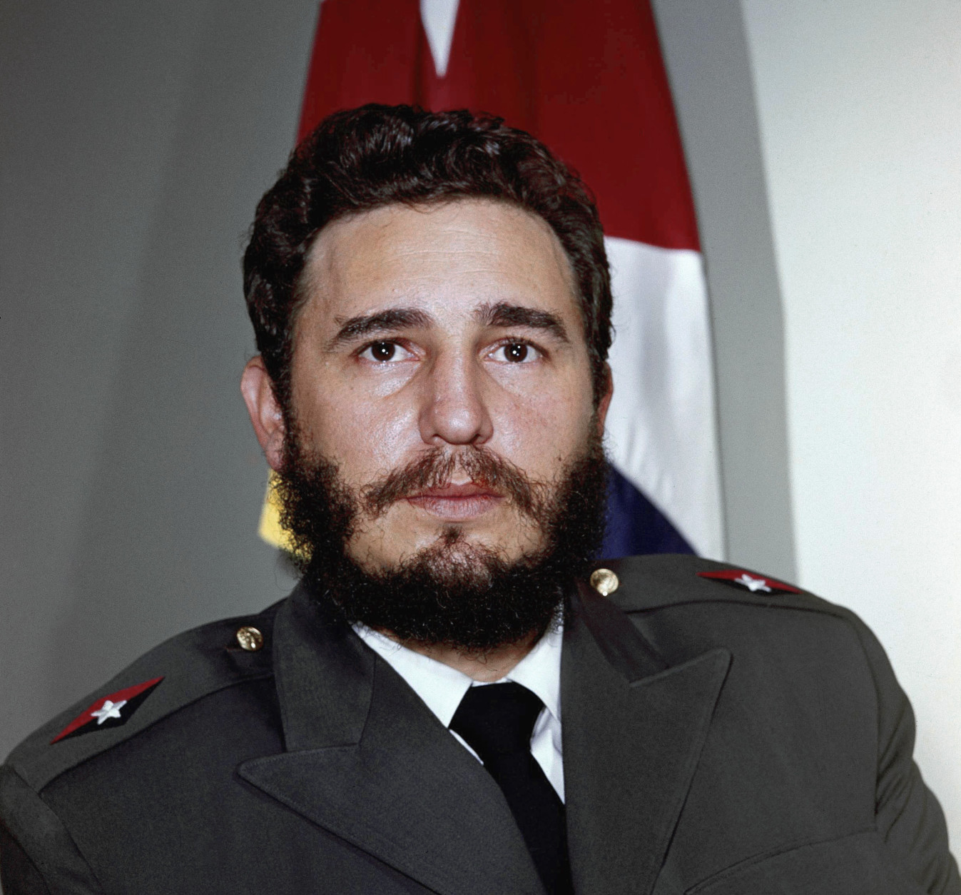 Fidel Castro shown in 1959.     No other identification given. (AP Photo)