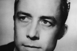 1956 portrait of French writer Albert Camus. (AP Photo)
