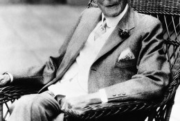 A portrait of Mr. John Davison Rockefeller circa 1930. (AP Photo)