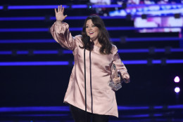 Melissa McCarthy accepts the award for favorite comedic movie actress for Spy at the People's Choice Awards at the Microsoft Theater on Wednesday, Jan. 6, 2016, in Los Angeles. (Photo by Chris Pizzello/Invision/AP)