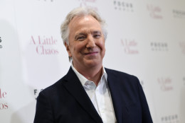 Actor Alan Rickman attends the premiere of "A Little Chaos" at the Museum of Modern Art on Wednesday, June 17, 2015, in New York. (Photo by Evan Agostini/Invision/AP)