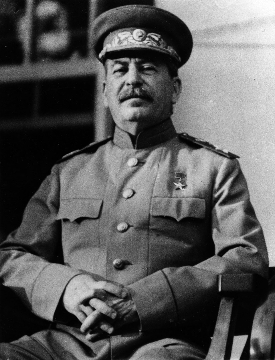 Russian Premier Josef Stalin at Teheran in 1943. (AP-Photo)
