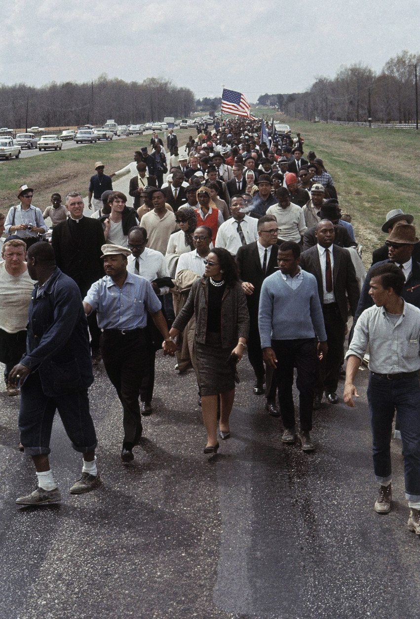 Martin Luther King in February 1965. (AP Photo)