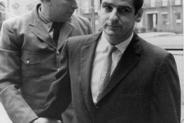 Albert DeSalvo, 34-year-old mental patient who says he is the Boston Strangler, arrives at court in Cambridge, Mass., Jan. 10, 1967, in police custody for trial on a variety of charges not related to the stranglings.  (AP Photo)